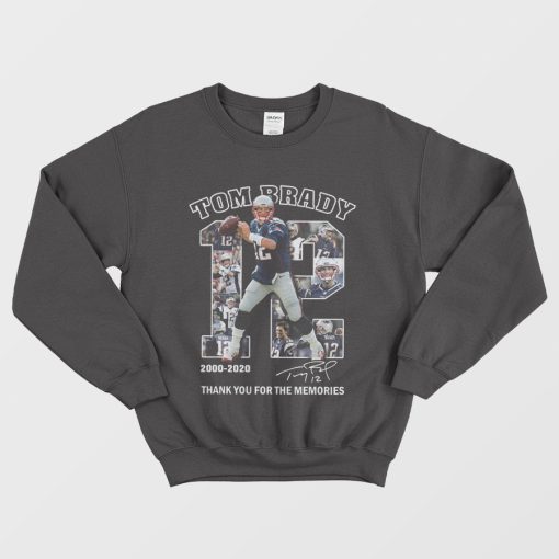 Tom Brady 2000 Until 2020 Sweatshirt