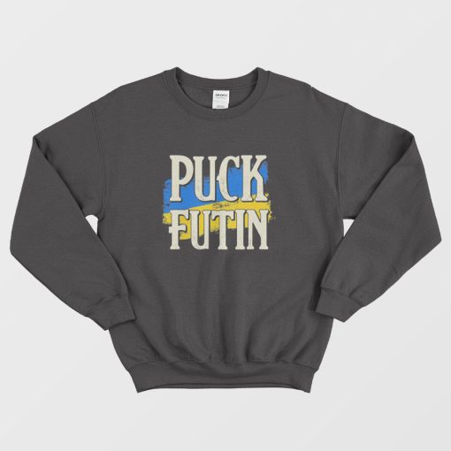 Puck Futin Meme Stand With Ukrainian Lover Sweatshirt