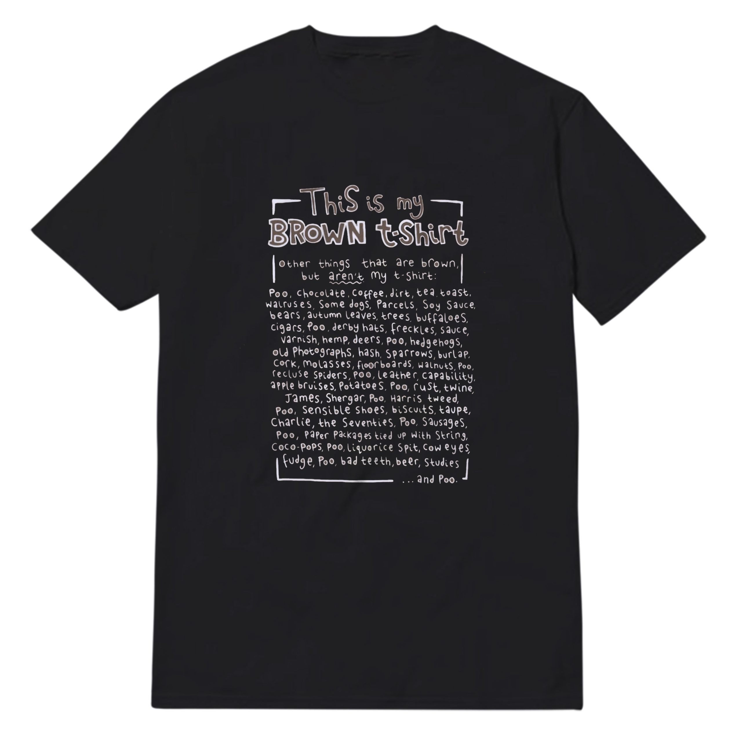 This Is My Brown T-Shirt This Is My Brown T-Shirt