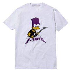 Bartallica Metallica Bart Simpson El Barto T-Shirt