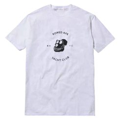 Bored Ape Bayc Yacht Club Black Logo T-Shirt