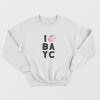I Love Bayc Sweatshirt