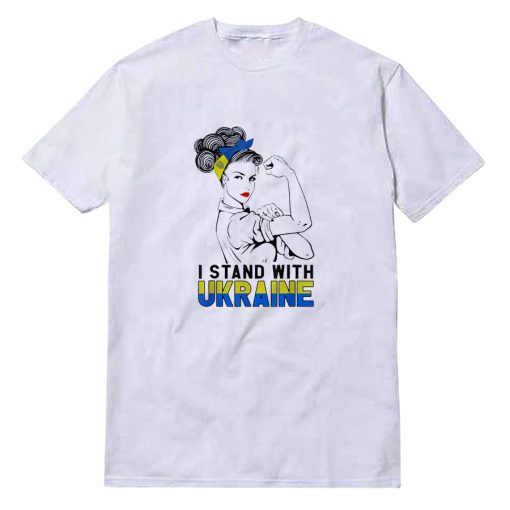 I Stand With Ukraine Ukrainian T-Shirt