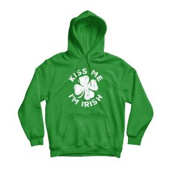 Kiss Me I'm Irish Hoodie
