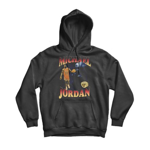 Michael Jordan Vintage Basket Ball Hoodie