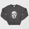 Michael Myers Mask Big Face Sweatshirt