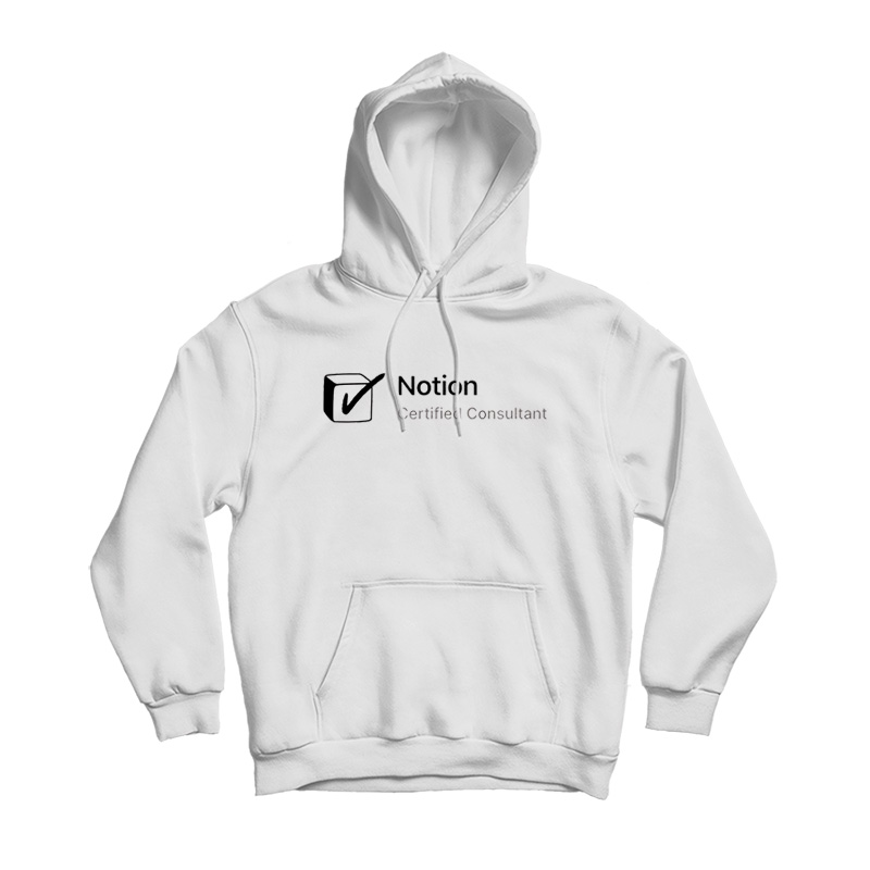 Notion Certified Consultant Hoodie Notion Certified Consultant Hoodie