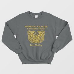 Robert Pattinson Warrant Officer Fort McCoy Sweatshirt