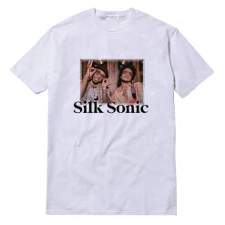 Silk Sonic Fan Art Album Cover Art 90's T-Shirt