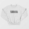 Nirvana Black Script Sweatshirt