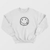 Nirvana Smile Black Logo Sweatshirt