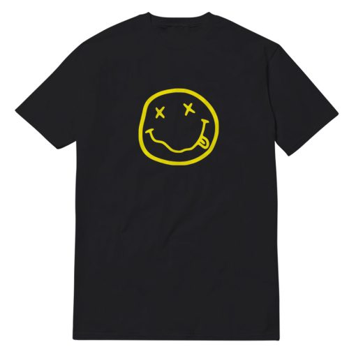 Nirvana Smile Yellow Logo T-Shirt