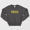 Nirvana Yellow Script Sweatshirt