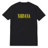 Nirvana Yellow Script T-Shirt