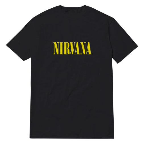 Nirvana Yellow Script T-Shirt