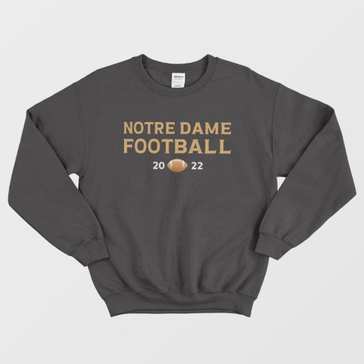 Notre Dame Football Logo Sweatshirt