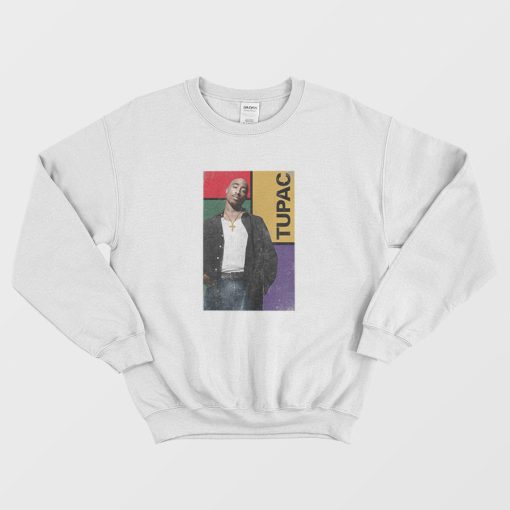 Tupac Vintage Squared Sweatshirt