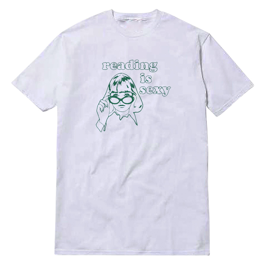 A Woman Reading Is Sexy T-Shirt A Woman Reading Is Sexy T-Shirt