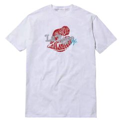 LMC Red White Blue Kissy T-Shirt