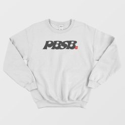 PBSB White Lip Sweatshirt