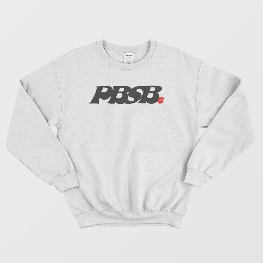 PBSB White Lip Sweatshirt PBSB White Lip Sweatshirt