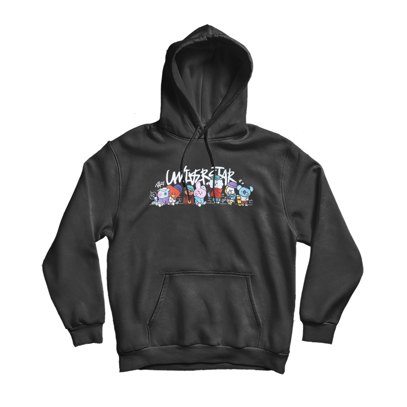 Universtar BT21 Animation Hoodie Universtar BT21 Animation Hoodie