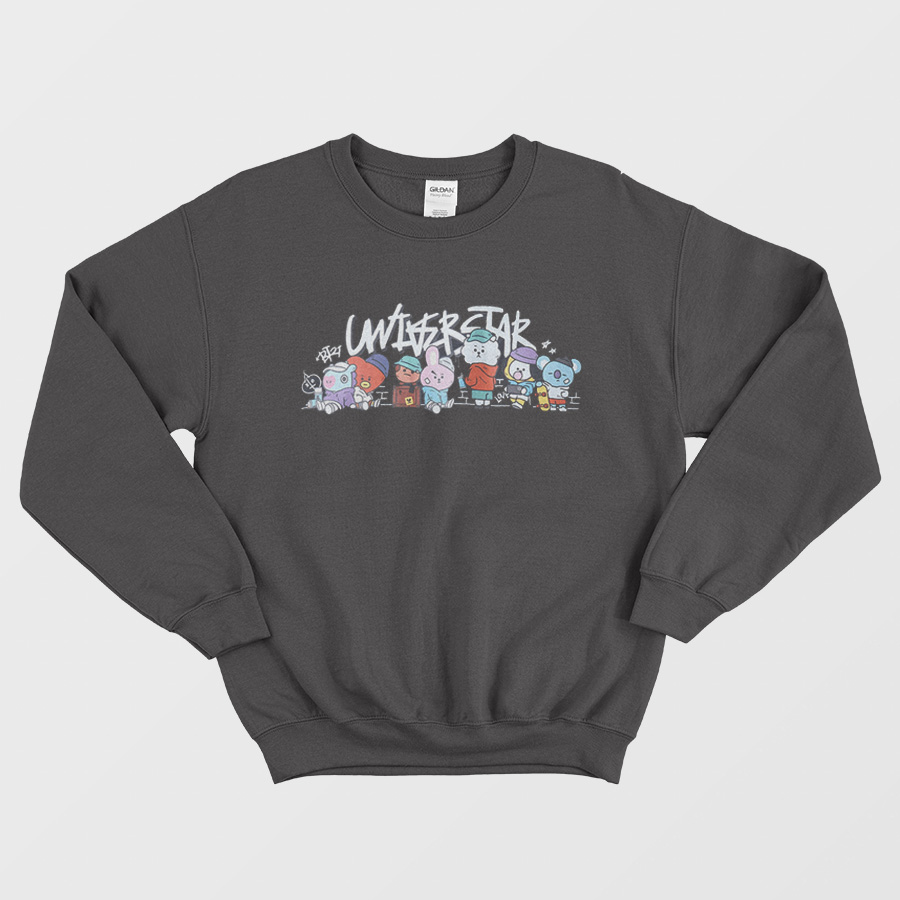 Universtar BT21 Animation Sweatshirt Universtar BT21 Animation Sweatshirt