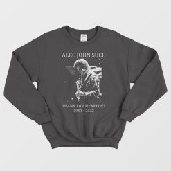 Alec John Such Thank For Memories Sweatshirt