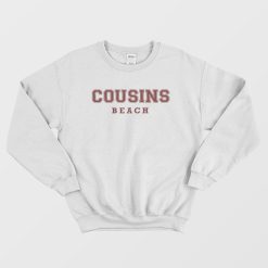 Cousins Beach Font Sweatshirt
