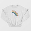 Life Is Meaningless And Everything Dies Rainbow Art Sweatshirt