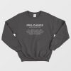 Pro-Choice Definition Protect Keep Abortion Legal Sweatshirt