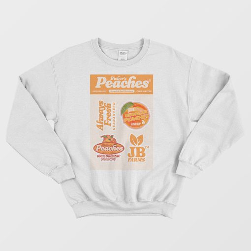 Scratch Sniff Peaches Sweatshirt