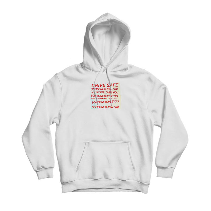 Drive Safe Sticker Hoodie Drive Safe Sticker Hoodie