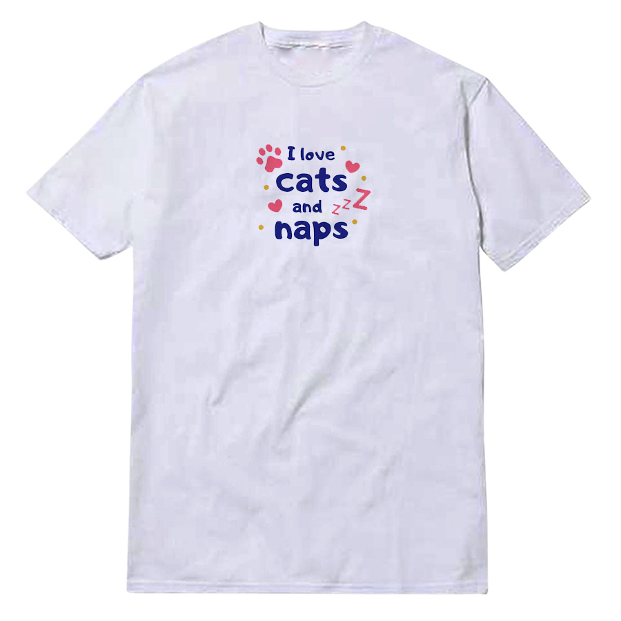 I Love Cats And Naps T-Shirt I Love Cats And Naps T-Shirt