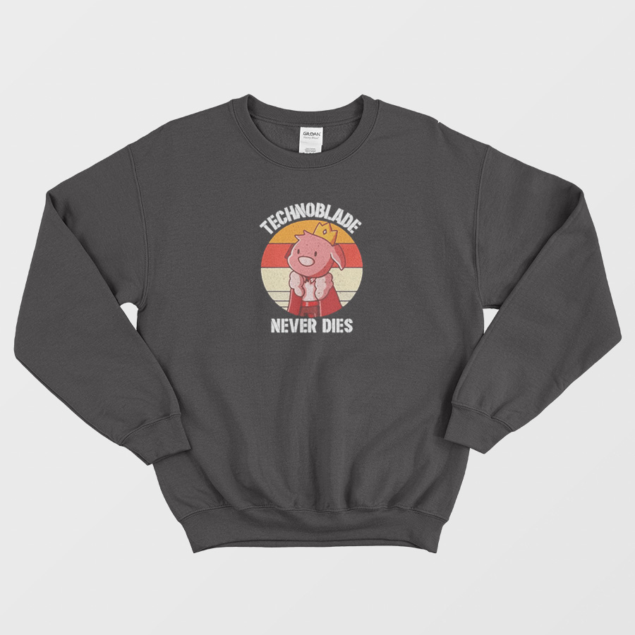 Technoblade Never Dies Vintage Sweatshirt Technoblade Never Dies Vintage Sweatshirt