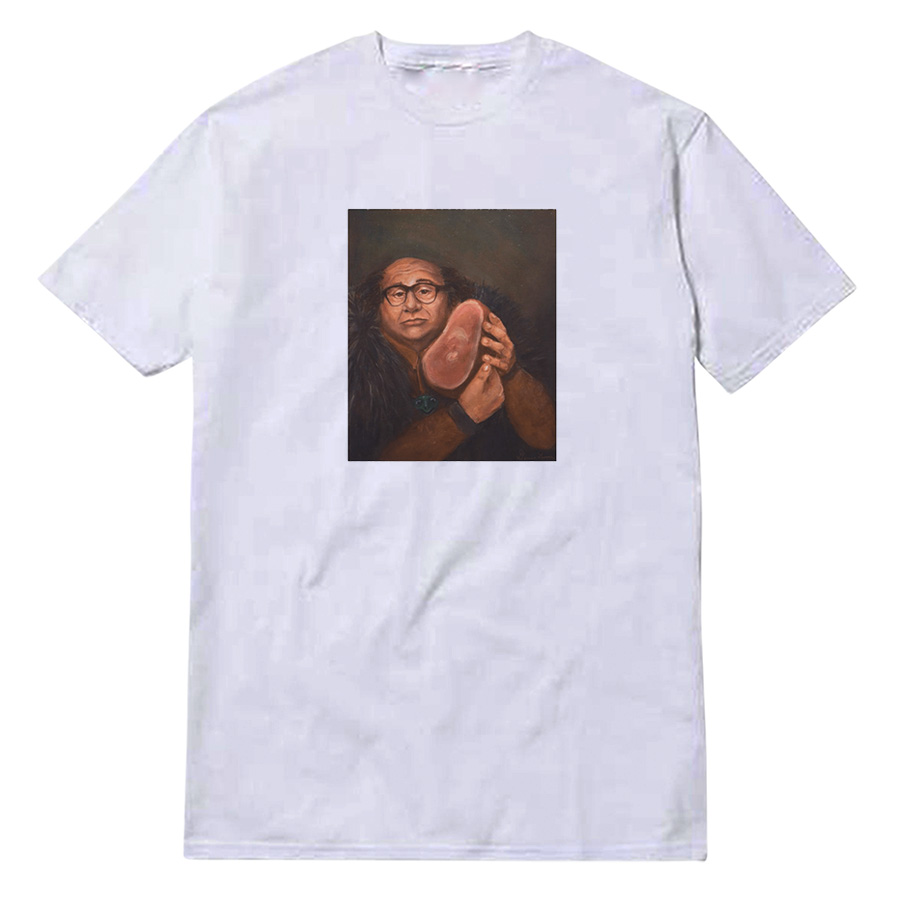 Danny DeVito With His Beloved Ham T-Shirt Danny DeVito With His Beloved Ham T-Shirt