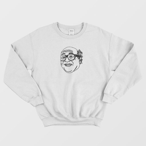 Danny Devito Face Art Sweatshirt