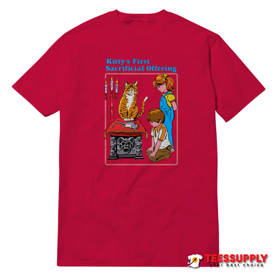 Kitty's First Offering T-Shirt Kitty's First Offering T-Shirt