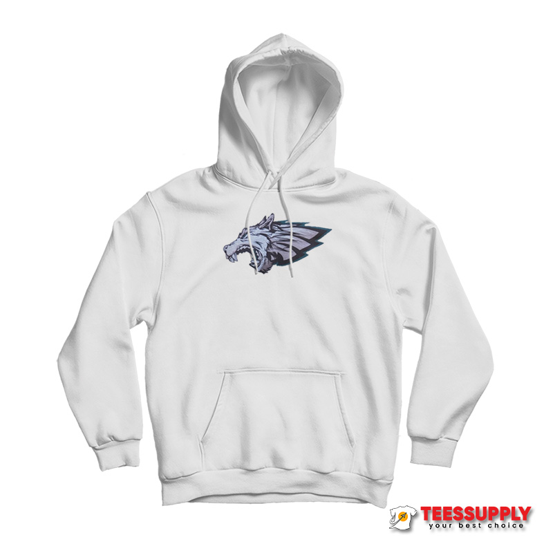 Dog Mentality Mixed With The Eagles Logo Hoodie Dog Mentality Mixed With The Eagles Logo Hoodie