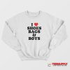 I Love Shoes Bags & Boys Sweatshirt