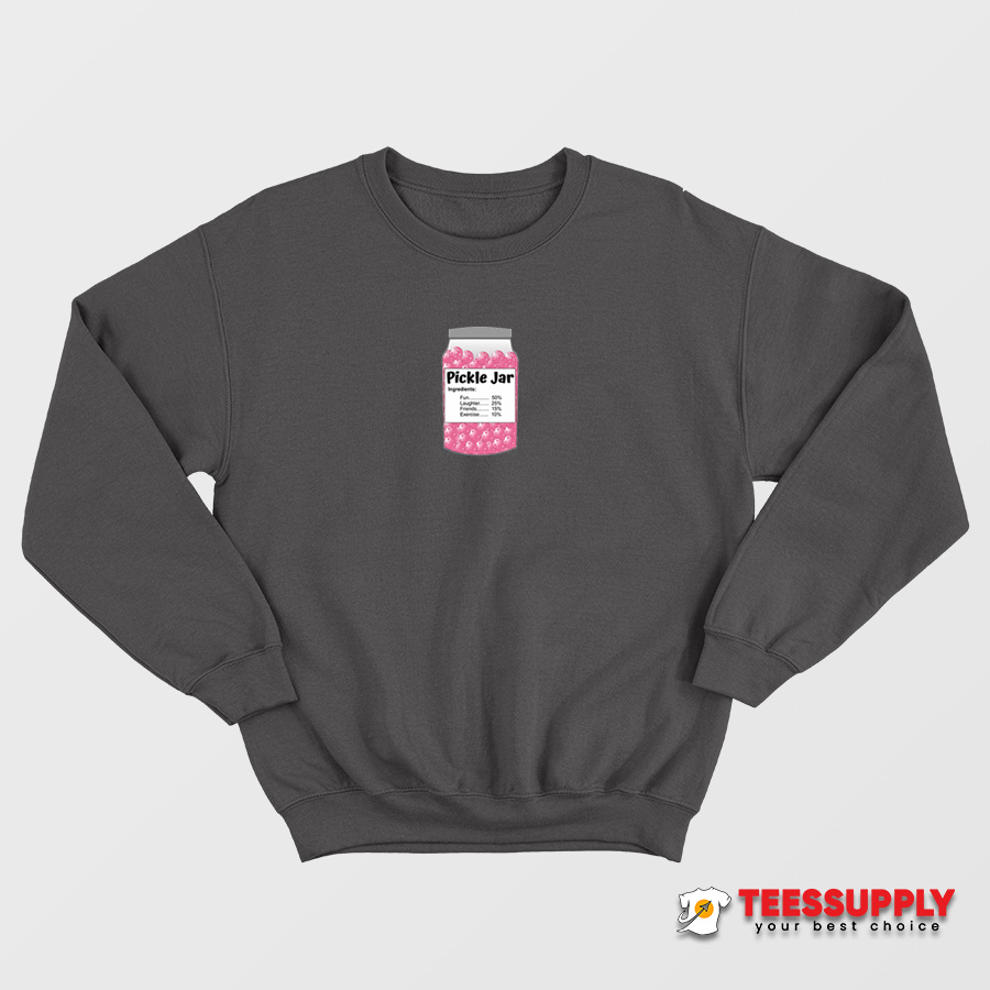 Pickle Jar Pink Sweatshirt Pickle Jar Pink Sweatshirt