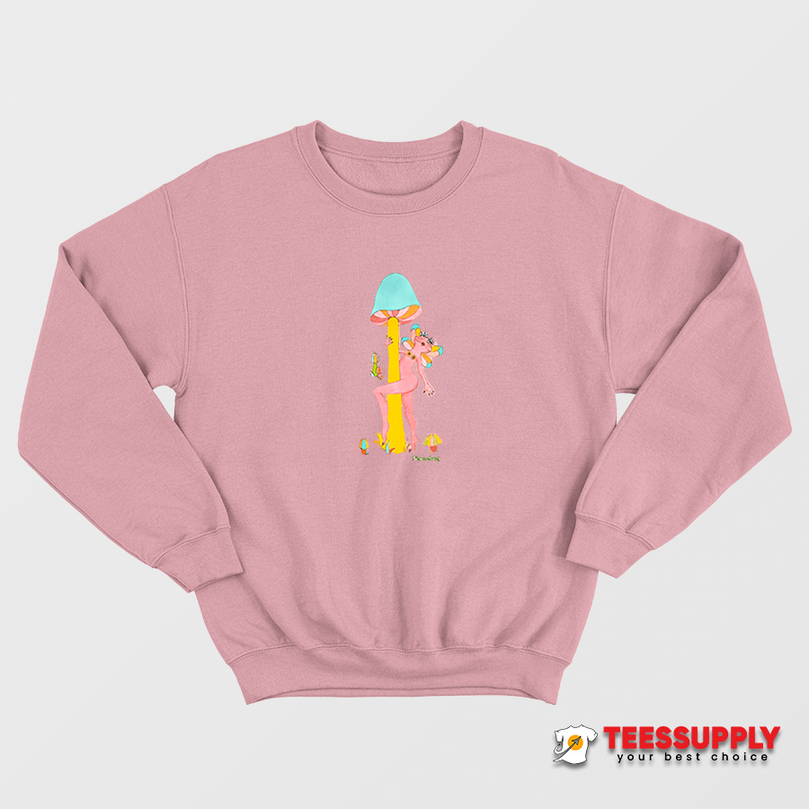 The Pleasing In Blush Pink Sweatshirt The Pleasing In Blush Pink Sweatshirt