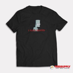 Bart Simpson I Have Issues T-Shirt