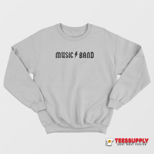 Music Lightning Band Logo Sweatshirt