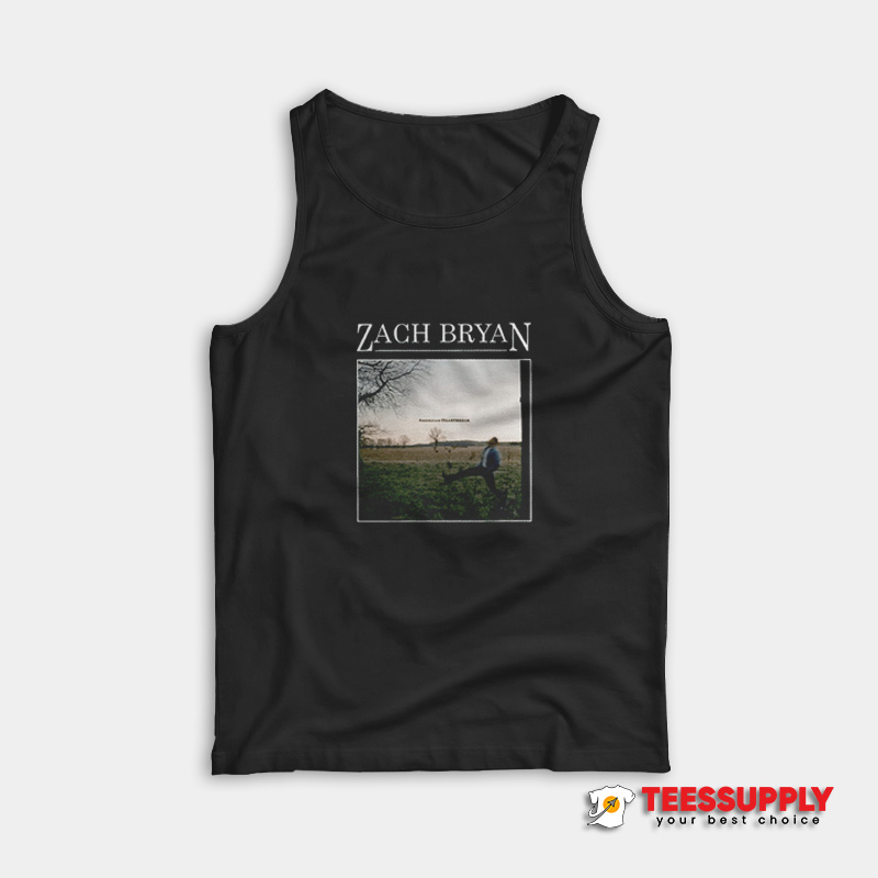 Zach Bryan American Heartbreak Tank Top Zach Bryan American Heartbreak Tank Top