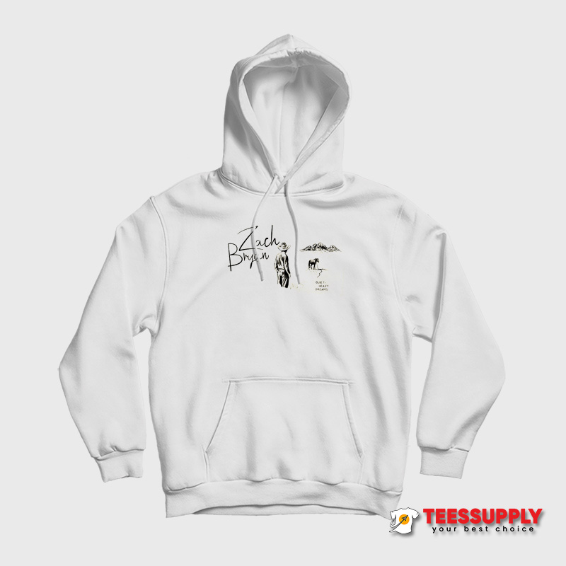 Zach Bryan Quiet Heavy Dreams Hoodie Zach Bryan Quiet Heavy Dreams Hoodie