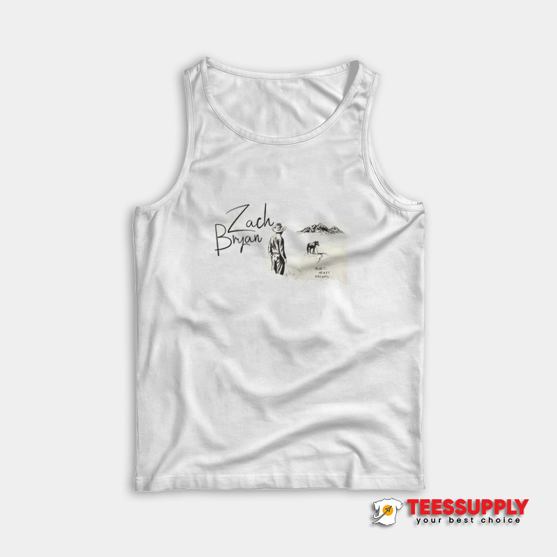 Zach Bryan Quiet Heavy Dreams Tank Top Zach Bryan Quiet Heavy Dreams Tank Top