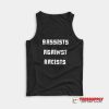 Bassists Against Racists Tank Top