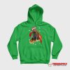 Drax Pizza Cat With Laser Eyes Hoodie