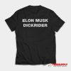 Elon Musk Dickrider T-Shirt